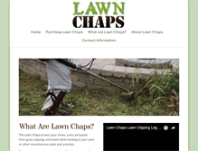Tablet Screenshot of lawnchaps.com